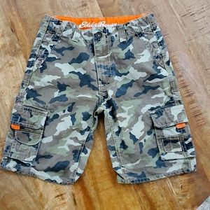 Boys Eddie Bauer Camo Cargo Shorts